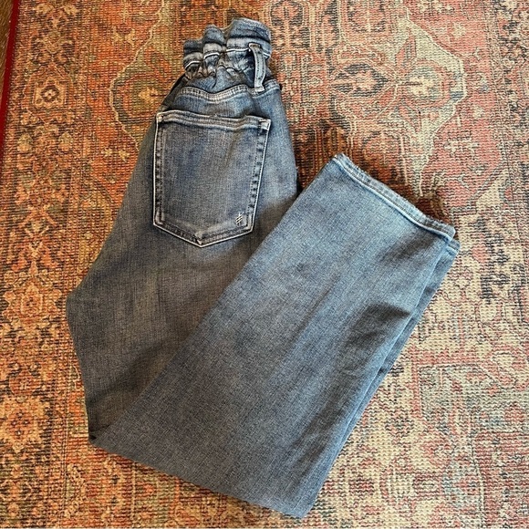 Silver Brand Jeans Co. Paper Bag Straight Cropped Jeans 27 - Picture 6 of 13